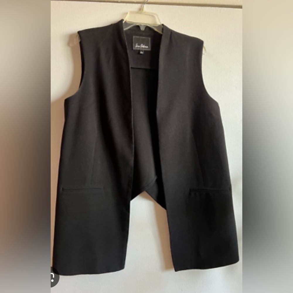 Sam Edelman Black Sleeveless Vest
